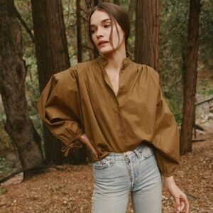 DÔEN O'Keefe Top Shirt Moss XS